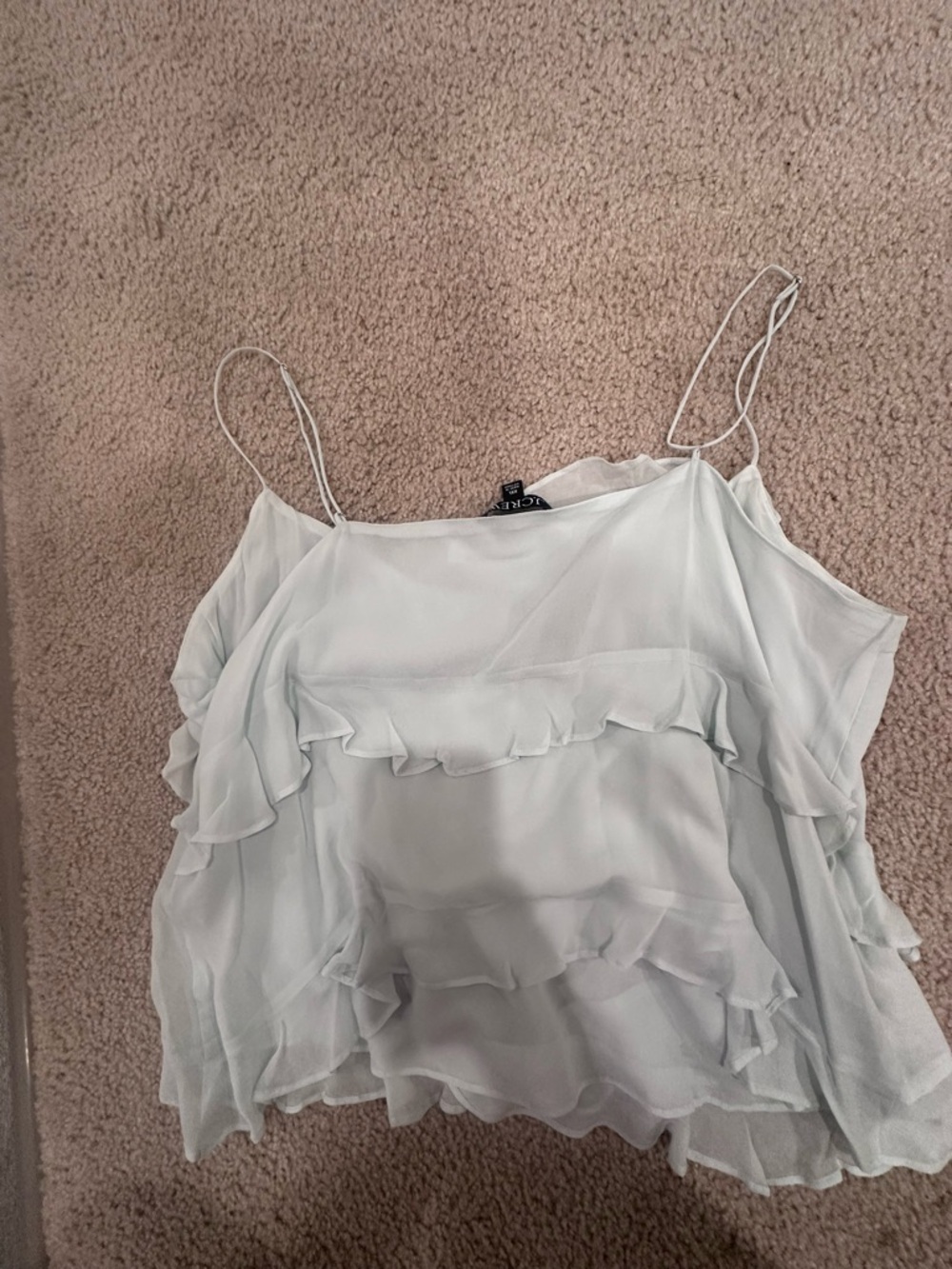 J.Crew Drapey Ruffle Cami - Picture 7 of 7
